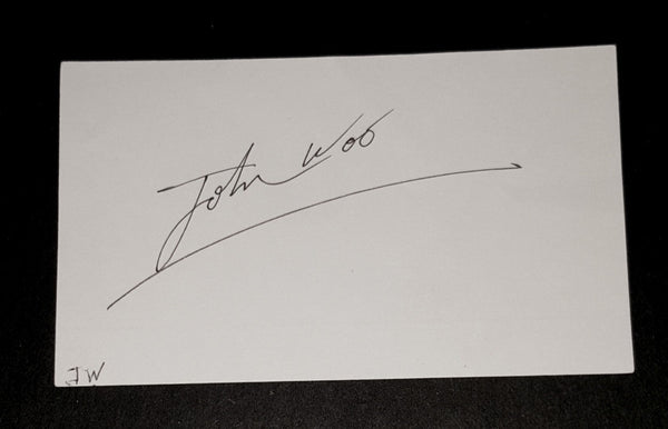 JOHN WOO Hand Signed shops Autograph 8x10