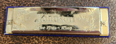 J GEILS HARMONICA PLAYER MAGIC DICK HAND SIGNED JOHNSON HARMONICA