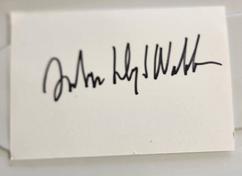 MUSIC LEGEND PRODUCER ANDREW LLOYD WEBBER HAND SIGNED CARD