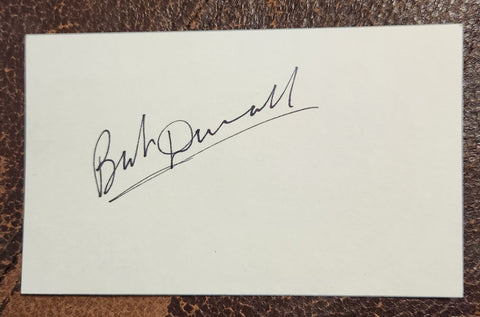 LEGENDARY ACTOR ROBERT DUVALL HAND SIGNED CARD