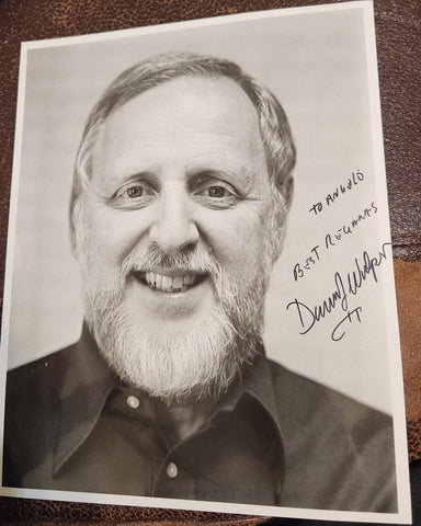 ROOTS PRODUCER DAVID WOLPER HAND SIGNED 8X10 PHOTO D.2010