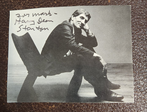 ALIEN ACTOR HARRY DEAN STANTON HAND SIGNED 4X6" PHOTO D.2017