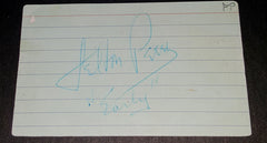 ACTOR FELTON PERRY HAND SIGNED CARD AND NICE 5X7' PRINT