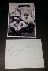 ACTOR FRANK CONVERSE HAND SIGNED PAGE AND NICE 5X7' PRINT