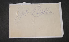 VAUDEVILLE LEGEND JOHN BUBBLES HAND SIGNED CARD AND NICE PRINT D.1986