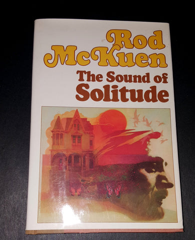 POET AUTHOR ROD MCKUEN HAND SIGNED 1983 FIRST EDITION "THE SOUND OF SOLITUDE" D.2015