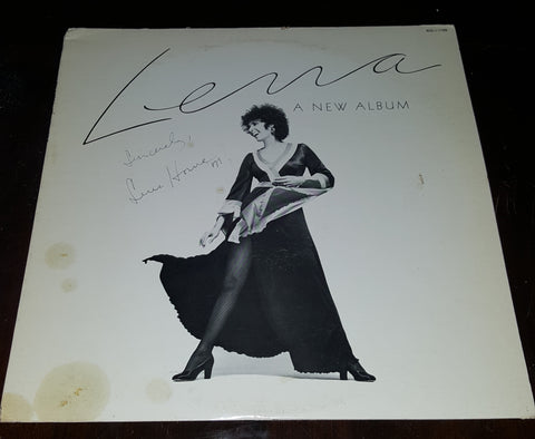 MUSIC ACTING LENA HORNE HAND SIGNED VINTAGE ALBUM