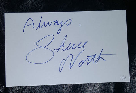 ACTRESS SHEREE NORTH HAND SIGNED CARD D.2005