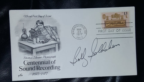 "HONEY' SINGER BOBBY GOLDSBORO HAND SIGNED FIRST DAY COVER FDC