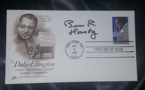 MUSICIAN BRUCE HORNSBY (& THE RANGE) HAND SIGNED FIRST DAY COVER FDC