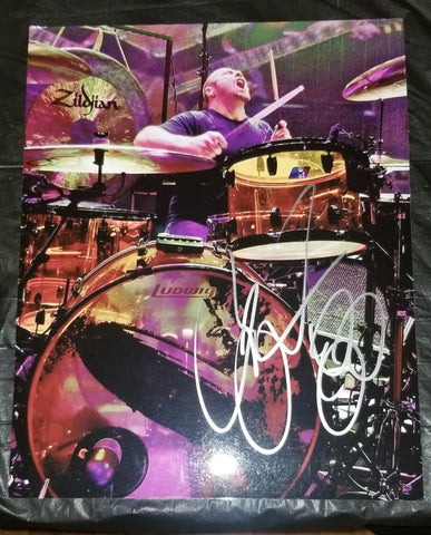 LED ZEPPELIN DRUMMER JASON BONHAM (SON OF JOHN) HAND SIGNED (IN PERSON) 8X10 PHOTO