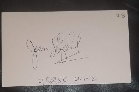 COUNTRY MUSIC LEGEND JEAN SHEARD HAND SIGNED CARD D.2016