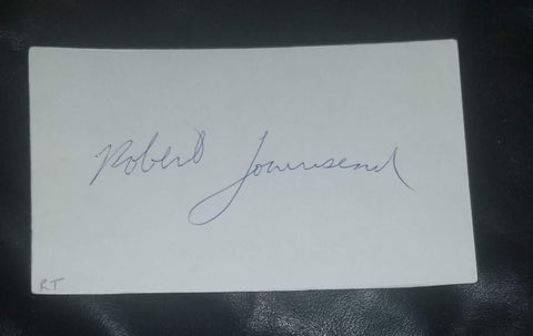 ACTOR COMEDIAN ROBERT TOWNSEND HAND SIGNED CARD\