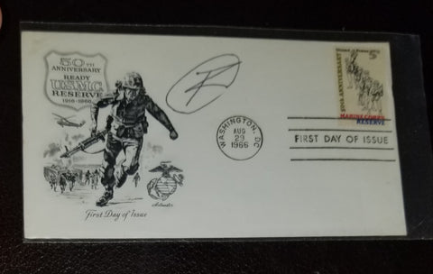 THE MAN WHO SHOT OSAMA BIN LADEN NAVY SEAL ROBERT O'NEILL HAND SIGNED FIRST DAY COVER FDC