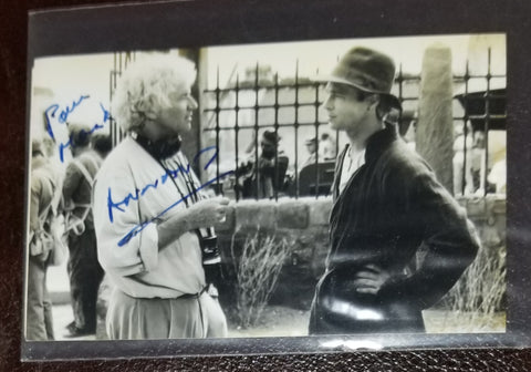 FRENCH DIRECTOR JEAN-JACQUES ANNAUD HAND SIGNED SMALL PHOTO