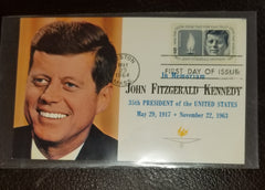 SECRET SERVICE AGENT CLINT HILL HAND SIGNED JFK FIRST DAY POSTCARD