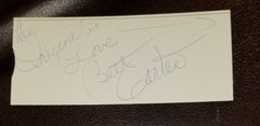 JAZZ LEGEND BETTY CARTER HAND SIGNED CUT SIGNATURE AND PHOTO OFF AN ALBUM D 1998