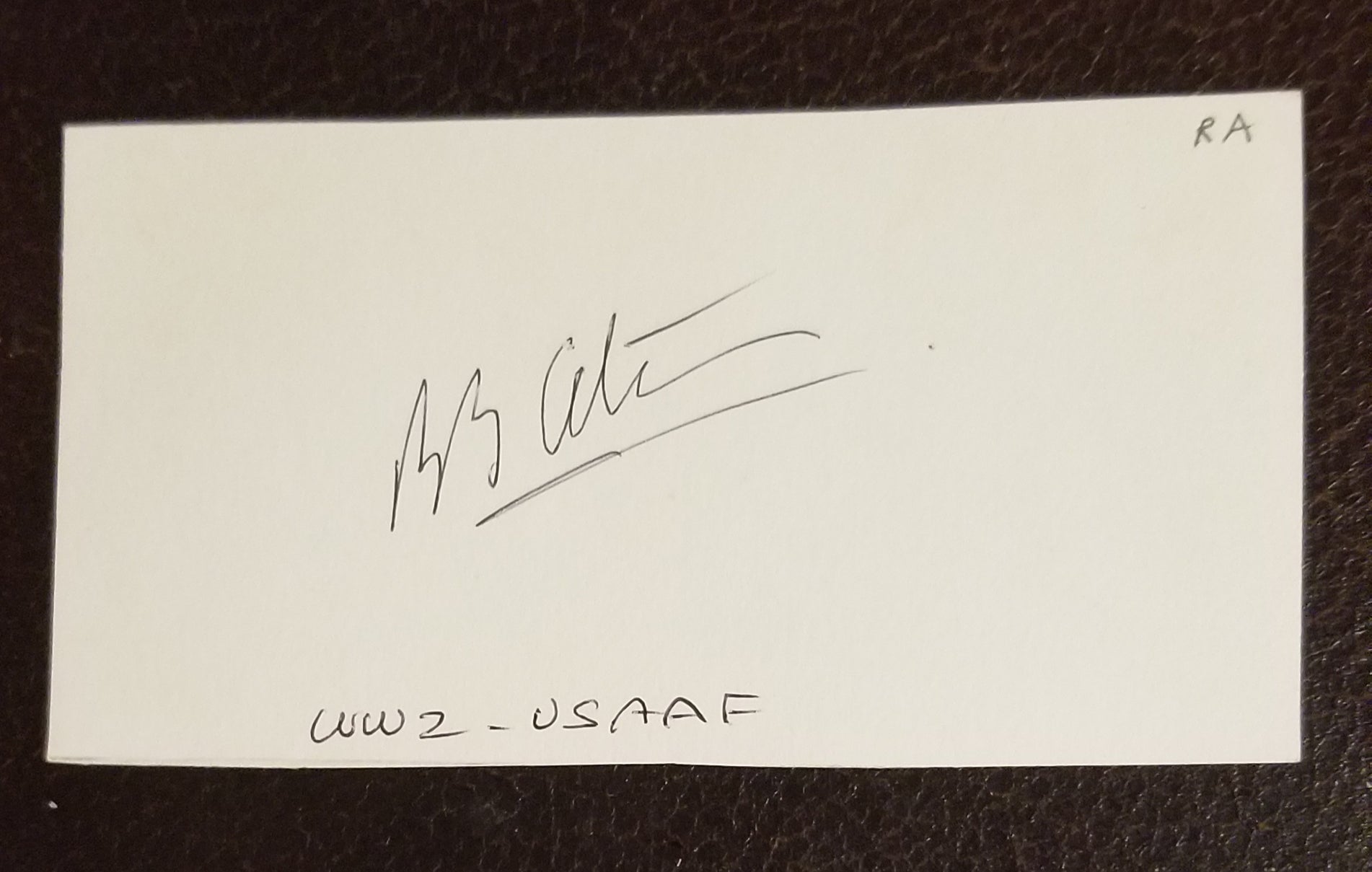 NASHVILLE DIRECTOR ROBERT ALTMAN HAND SIGNED CARD D.2006