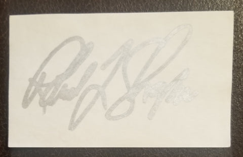 OJ AND MENEDEZ LAWYER ROBERT SHAPIRO HAND SIGNED CARD