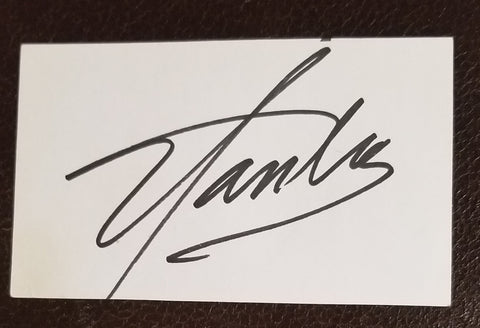 MARVEL CARTOONIST CREATOR STAN LEE HAND SIGNED CARD D.2018