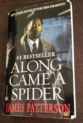 AUTHOR JAMES PATTERSON HAND SIGNED PAPERBACK "ALONG CAME A SPIDER"