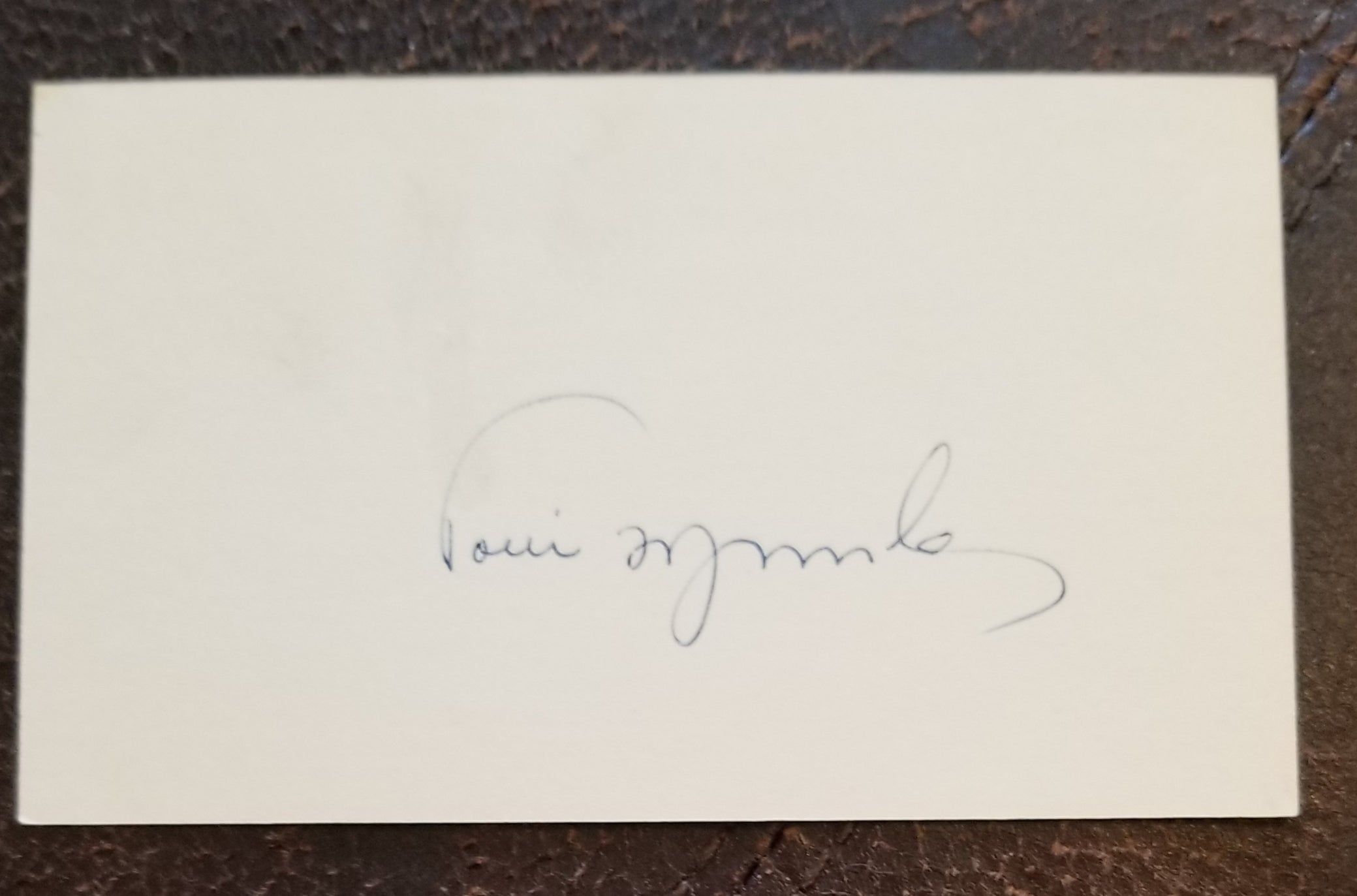 AUTHOR TONI MORRISON HAND SIGNED CARD d.2019