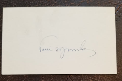 AUTHOR TONI MORRISON HAND SIGNED CARD d.2019