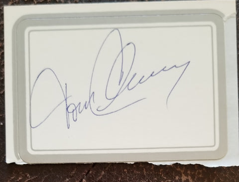 AUTHOR TOM CLANCY HAND SIGNED BOOKPLATE D.2013