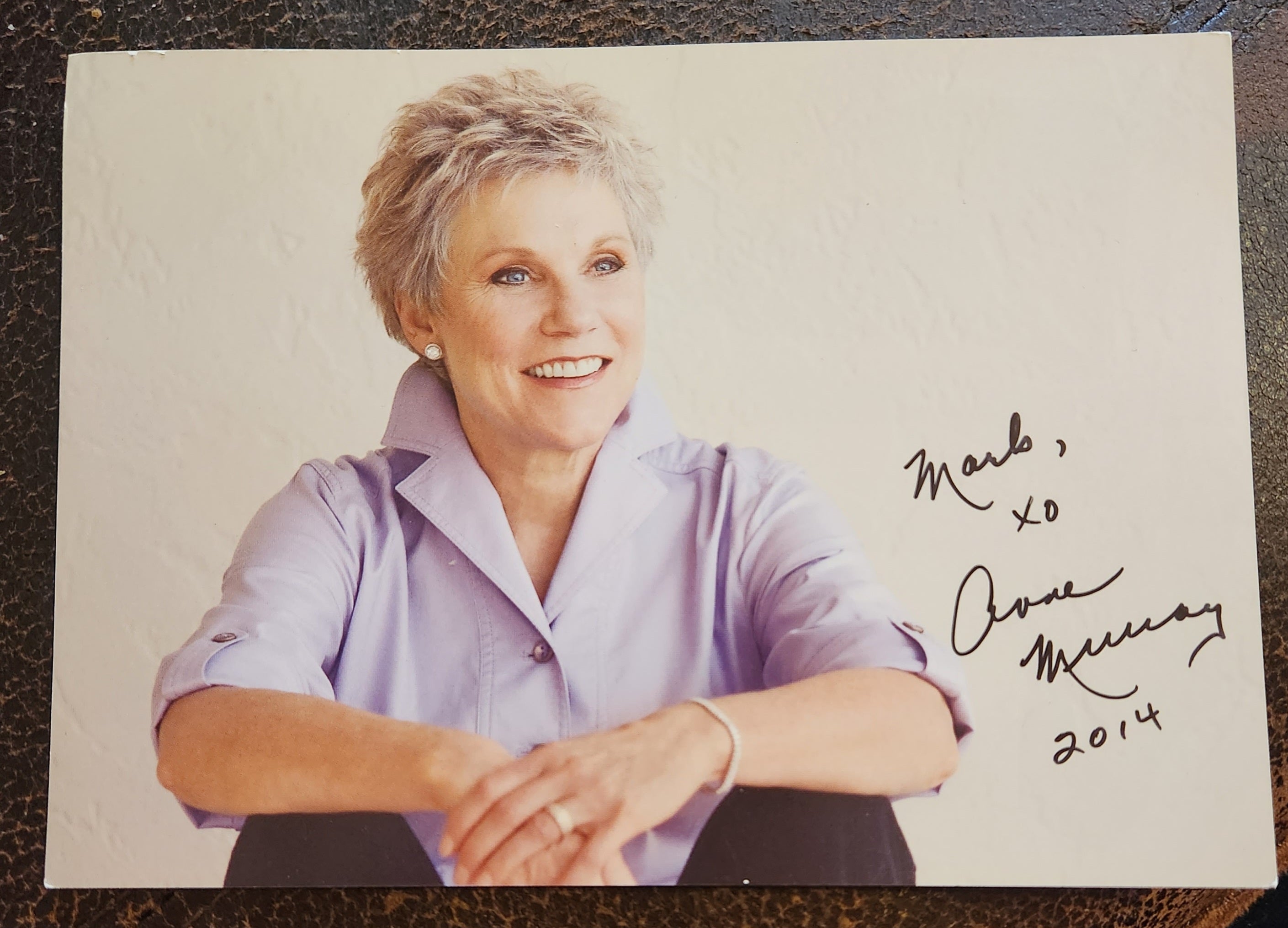 CANADIAN SINGER ANNE MURRAY HAND SIGNED 5×7" PHOTO