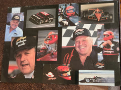 RACING LEGEND A.J. FOYT HAND SIGNED 8X10 PHOTO CARD