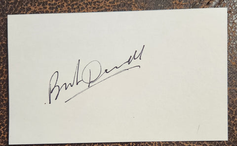 LEGENDARY ACTOR ROBERT DUVALL HAND SIGNED CARD