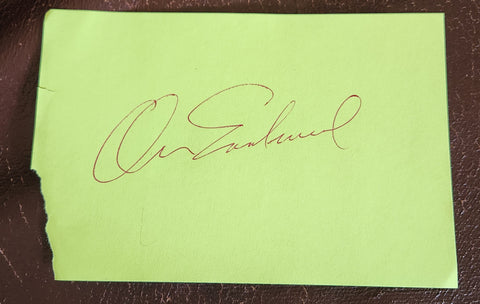 ACTOR DIRECTOR LEGEND CLINT EASTWOOD HAND SIGNED PAGE