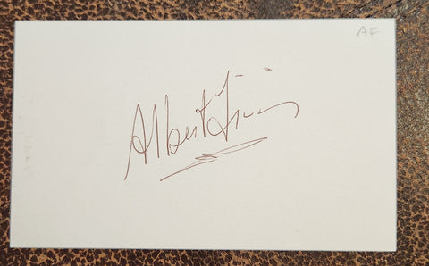 "TOM JONES" ACTOR ALBERT FINNEY HAND SIGNED CARD D.2019