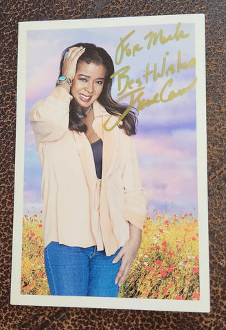 FAME ACTRESS AND SINGER IRENE CARA HAND SIGNED 5X7" PHOTO RIP